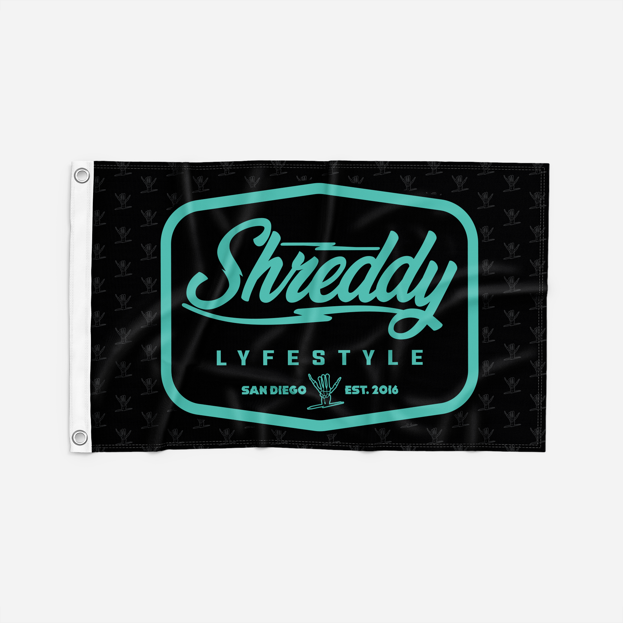Shreddy Diamond Flag