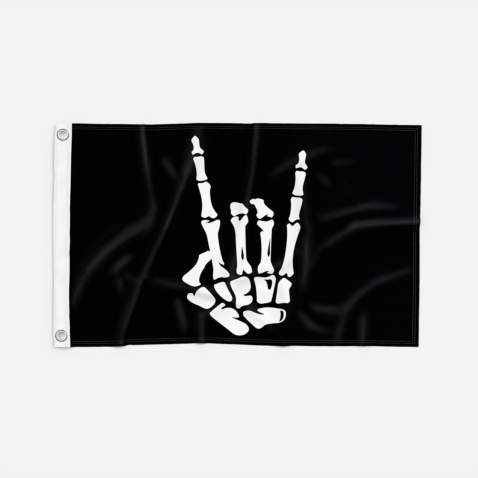 SKELETON PEACE SIGN