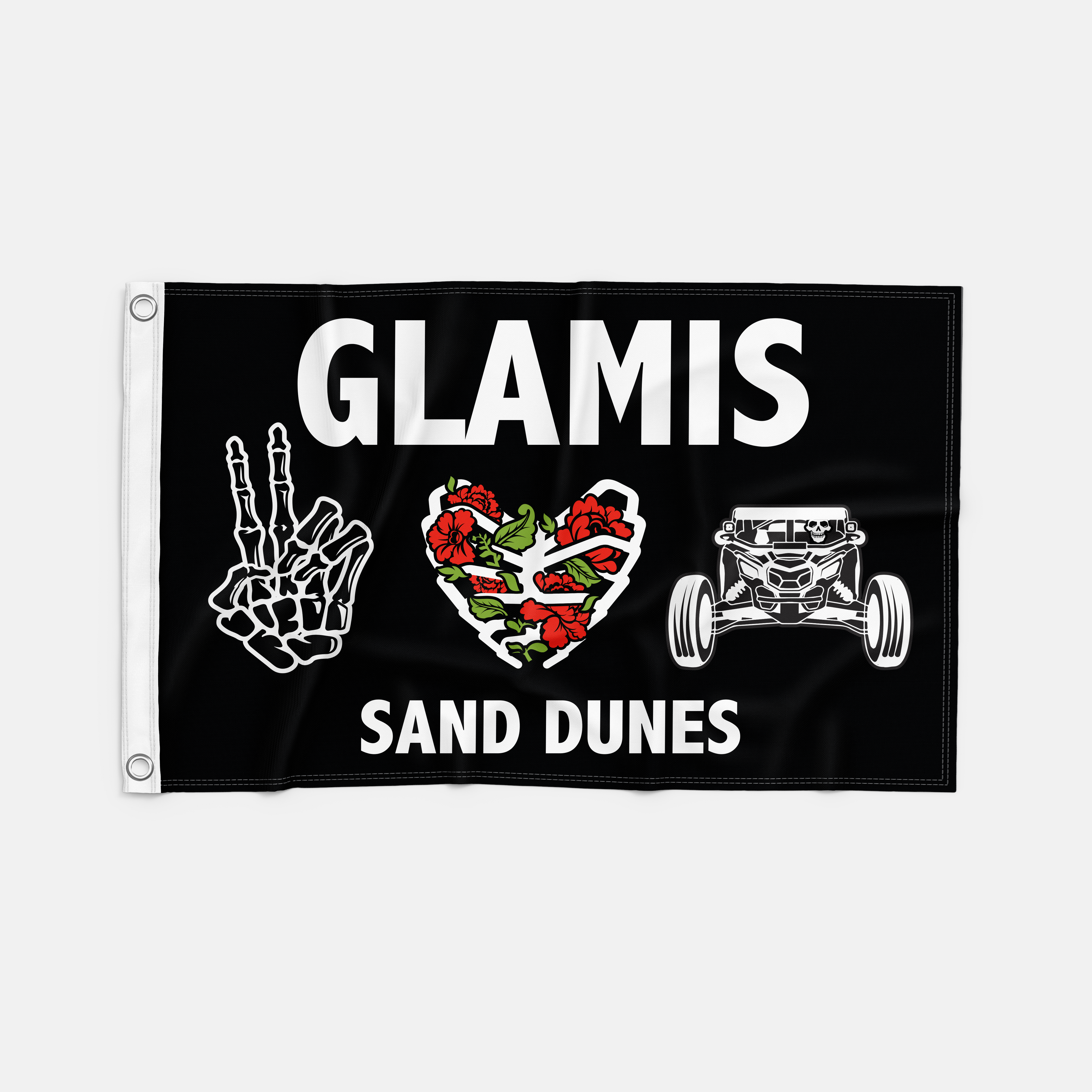 PEACE, LOVE, RIDE, GLAMIS
