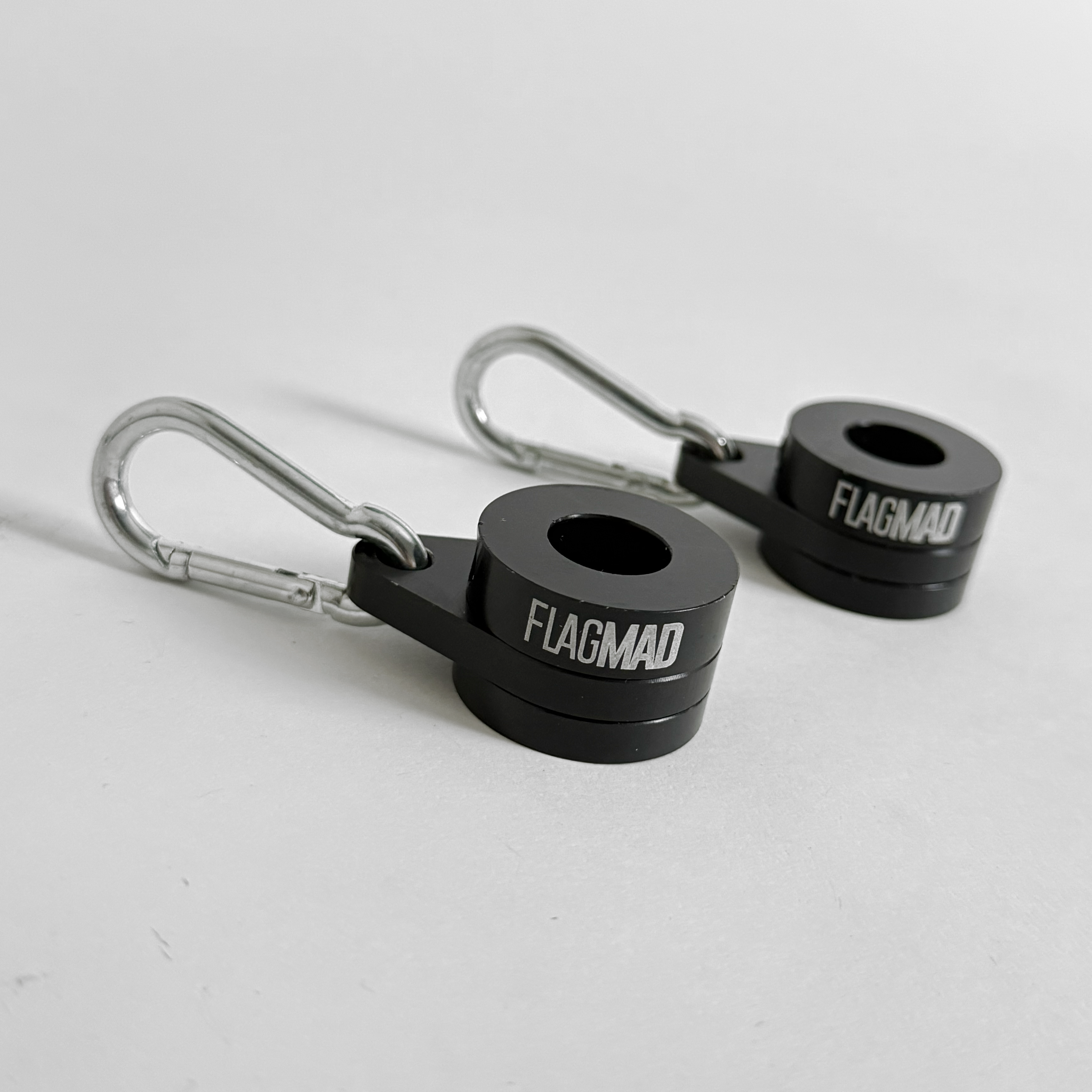 UTV 1/2" Flag Whip Spinners (Set Of 2)