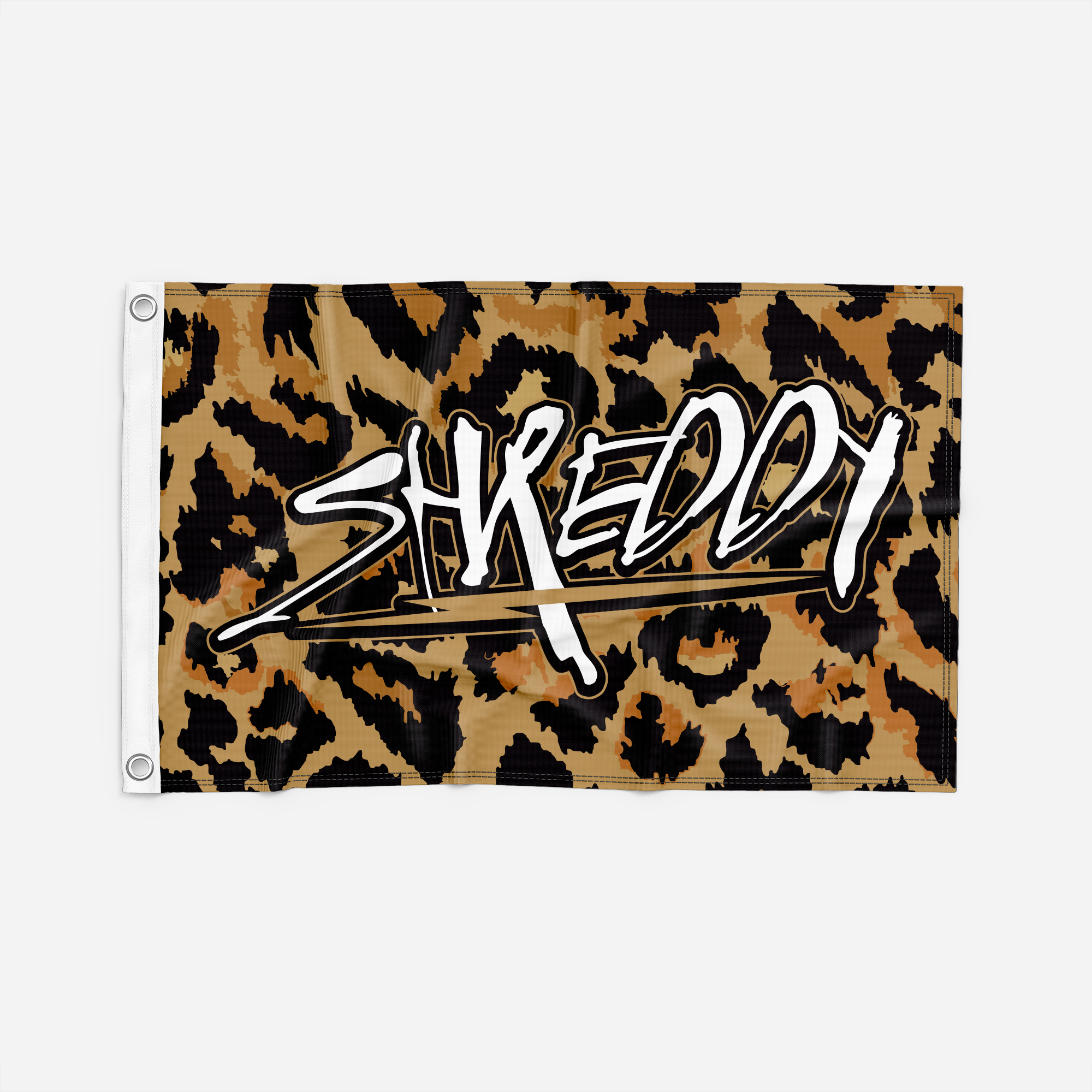 Shreddy Cheetah Flag