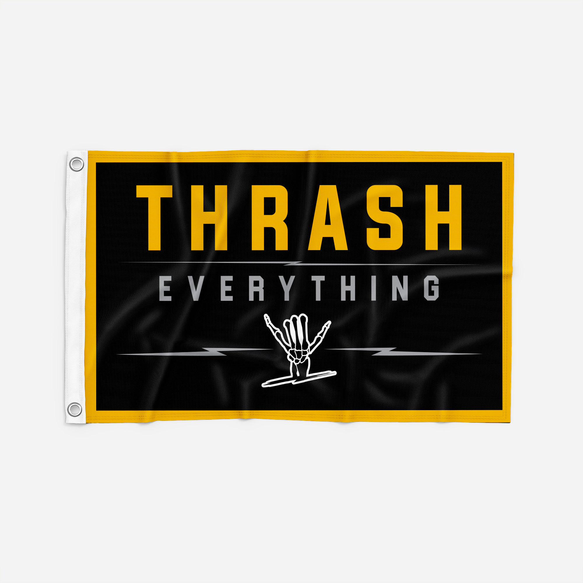 Shreddy Thrash Everything Flag