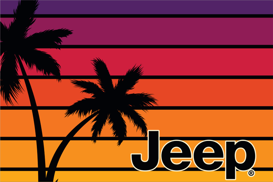 Jeep® Beach Sunset